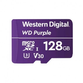 Carte MicroSD WD Purple 128Go Carte est conçue pour une résistance maximale : Son fonctionnement est garanti en toutes s