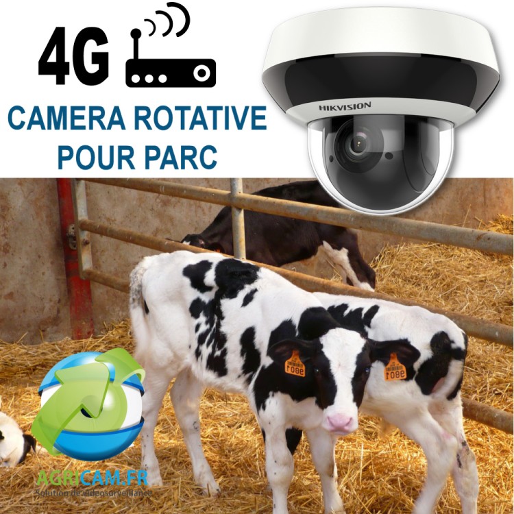 Kit de surveillance de parcs fermés réseau mobile 4G 1 an de support en ligne offert ! Ce Kit permet de surveiller à dis