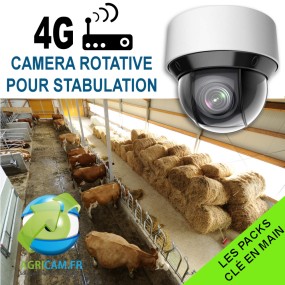 Pack de surveillance pour Stabulation via réseau mobile 4G 1 an de support en ligne offert ! Ce Kit permet de surveiller