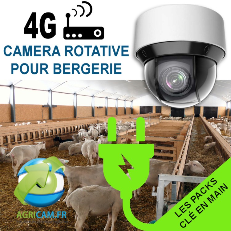 Kit caméra 4 G pour Bergerie - Kit caméra 4 G pour Bergerie -