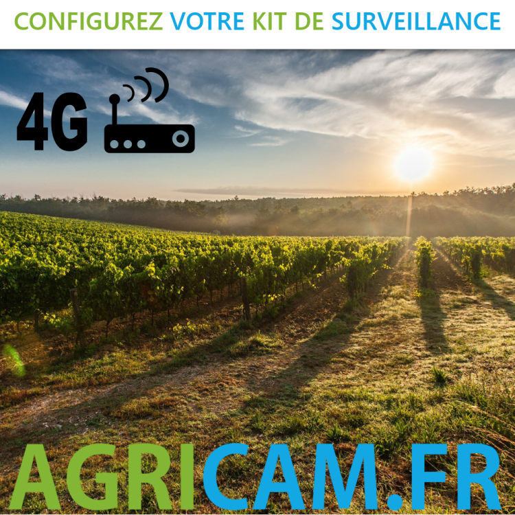 Caméra de surveillance pour pâturages, vignes, bâtiments agricoles - Caméra de surveillance pour pâturages, vignes, bâtiments agricoles -