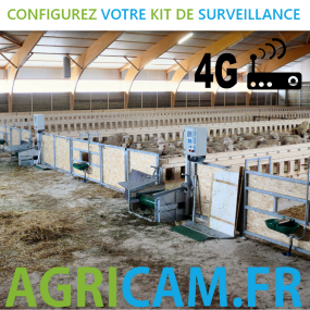 Caméra de surveillance pour Bergerie - 