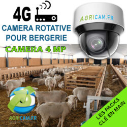 Camera Rotative Pour Bergerie 4 G
