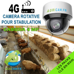 Camera Rotative Pour Stabulation 4 G