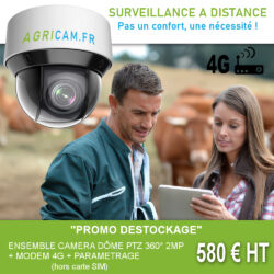 vente de caméra rotative avec modem 4G
